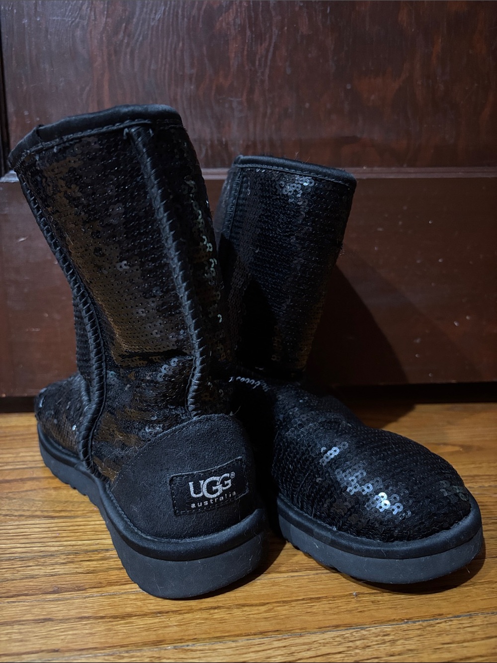 UGG Sequin Mid-Calf Boot - Black